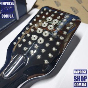 Ручний душ лійка 3 режими, хром, IMPRESE W070SQT3 W070SQT3 фото