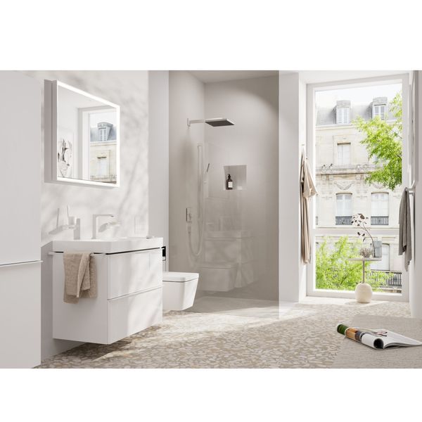 PULSIFY E тримач верхнього душу, 39см, колір білий матовий HANSGROHE 24337700 24337700 фото