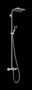 ACTIVERA Q 290/180 1jet EcoSmart Showerpipe душова система з термостатом для ванни, хром HANSGROHE 28753000 28753000 фото