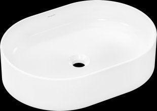 XUNIVA U умивальник 55*40см без отв, без переливу HANSGROHE 60166450 60166450 фото