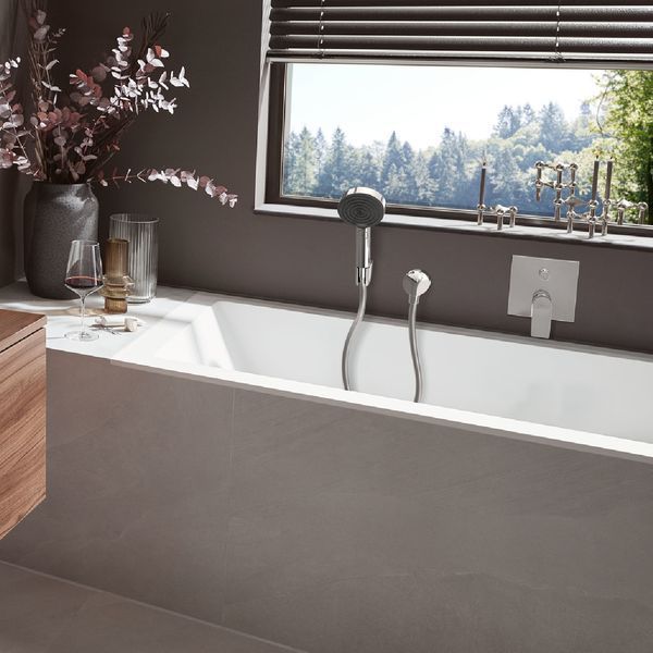 PULSIFY SELECT душовий набір (ручний душ 3р, тримач, шланг 125см) HANSGROHE 24302000 24302000 фото