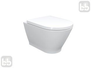 Унитаз подвесной с крышкой безободковый Imprese LEDNICE c06807900 101244 фото