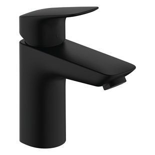 LOGIS змішувач для умивальника 100, одноважільний, колір чорний матовий HANSGROHE 71100670 71100670 фото