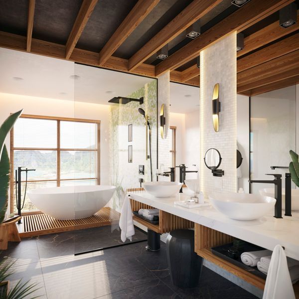 Косметичне дзеркало HANSGROHE ADDSTORIS 41791670, чорний HANSGROHE 41791670 41791670 фото