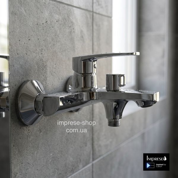 Imprese KAMPA 10285 змішувач для ванни, вентіль, хром, латунь. 10285 фото