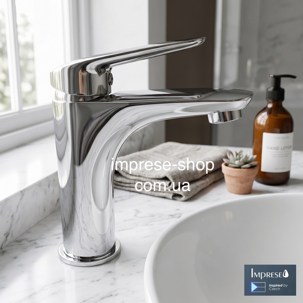 Imprese PRAHA New хром. Смеситель для умывальника: 106x108/35мм; латунь. 05030(M)new 05030(M)new фото