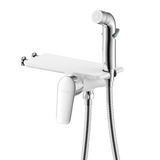 Imprese Perla хром. Гигиенический душ с смесителем, с полочкой и крючками. f03708001CA 93733 фото