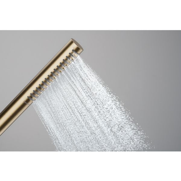 PULSIFY S ручний душ 1 режим, Ecosmart, колір шліфована бронза HANSGROHE 24125140 24125140 фото