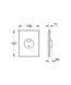 Skate Air Клавиша смыва кнопка для инсталляции, цвет нержсталь Grohe 38862SD0 38862SD0 фото 2