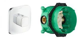 PURAVIDA Термостат для ванни СМ+IBOX universal прихована частина для змішувача HANSGROHE 15770400+01800180 15770400+01800180 фото