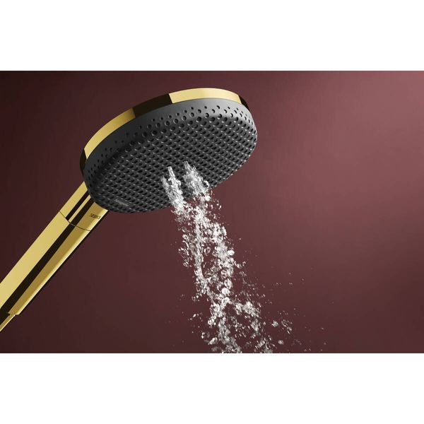 RAINDANCE ALIVE SELECT S ручний душ (3 типи струменів RainAir, PowderRain, Massage), полірованне золото HANSGROHE 24500990 24500990 фото