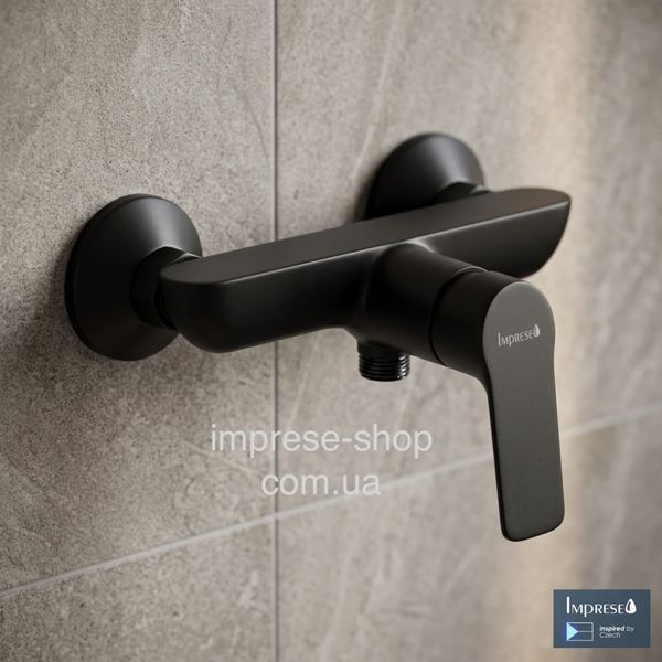Imprese Kucera чорний матовий. Змішувач для душу: 133/35 мм; 1/2; латунь. f03303410AA 93538 фото