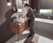 VIVENIS змішувач для умивальника 110 CoolStart, pop up, шліфованний чорний хром HANSGROHE 75023340 75023340 фото 4