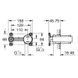 Grohe Прихована частина для змішувачів на 2 отвори Grohe23571000 23571000 фото 2