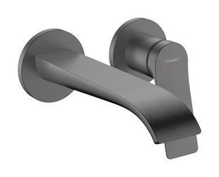 VIVENIS змішувач для умивальника на 2 отв, шліфованний чорний хром HANSGROHE 75050340 75050340 фото