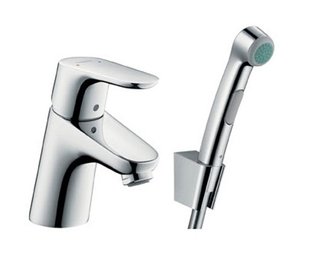 Смеситель для умывальника с гигиенической лейкой HANSGROHE 31926000 31926000 фото