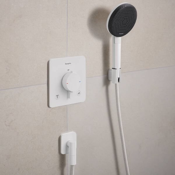 PORTER FINE тримач для душу, білий матовий HANSGROHE 28885700 28885700 фото